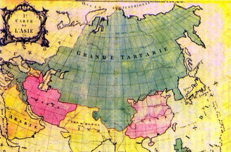 Как обозначали на картах территорию России в разные эпохи истории и почему