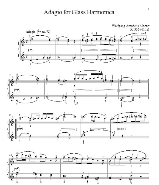 Стеклянная гармоника: дурная слава уникального инструмента Стеклянная гармоника: дурная слава уникального инструмента