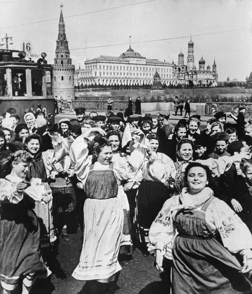 Как в СССР встречали победу в Великой Отечественной Войне