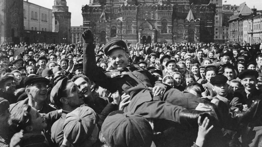 Как в СССР встречали победу в Великой Отечественной Войне
