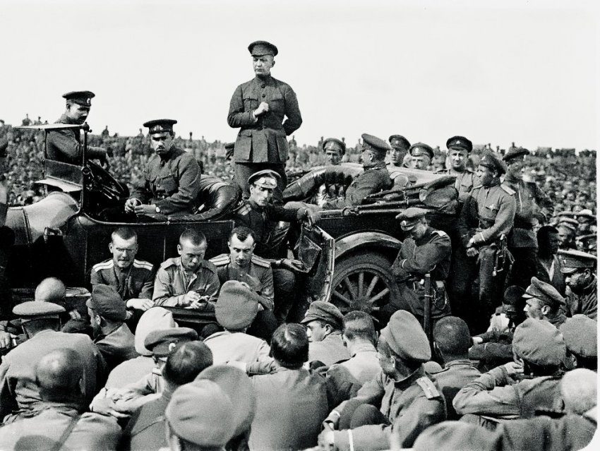 Развал Русской императорской армии в 1917 году