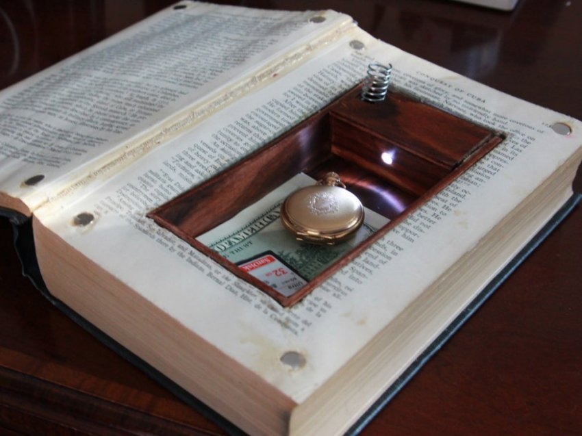 Старинное искусство книжных муляжей