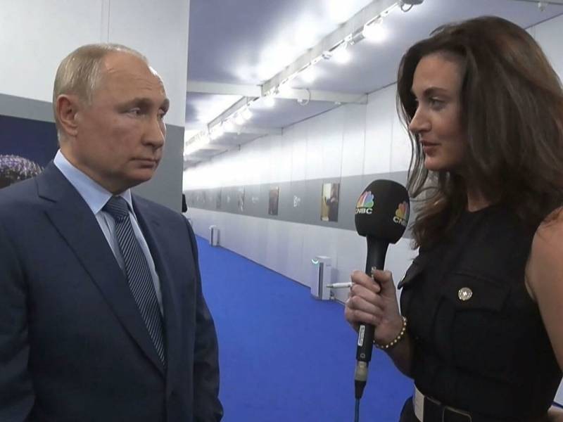 Международные СМИ анализируют интервью Путина CNBC после энергетического форума