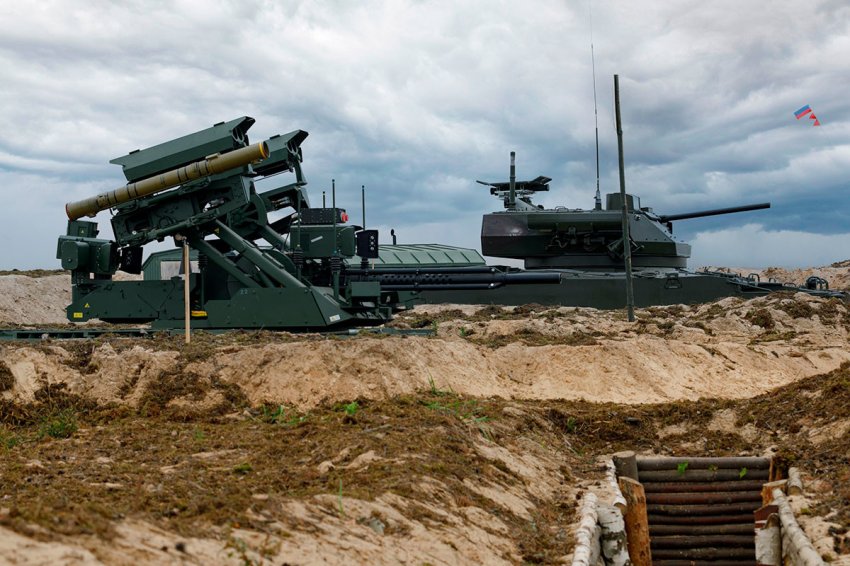 Боевые роботы российской армии