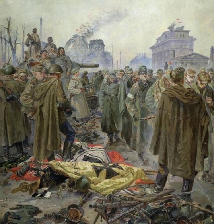 Как советские ветераны картины о войне и Днем Победы рисовали
