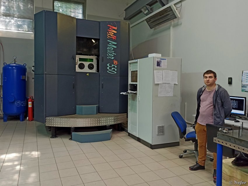 ЦНИИТМАШ впервые применил метод селективного лазерного сплавления металлических порошков для производства крупногабаритных изделий