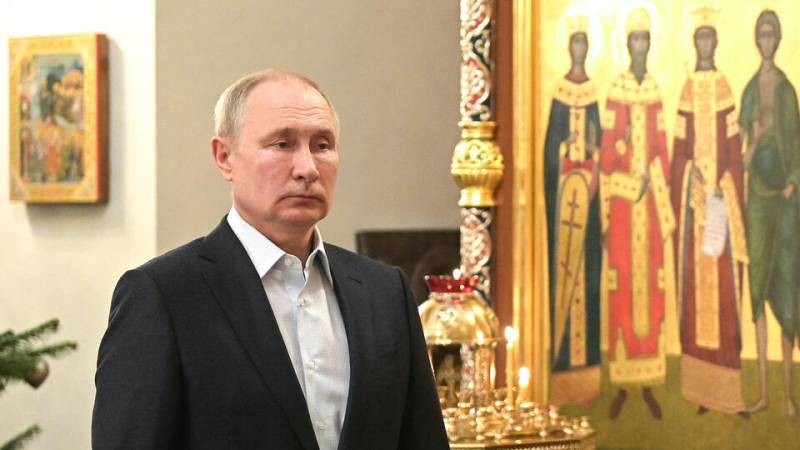 Поздравления Путина с Рождеством 2022, что сказал россиянам
