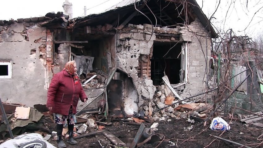 Представлена обновленная карта боевых действий на Украине