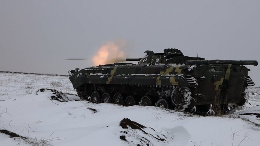 Опубликована карта боевых действий на Украине по данным на 5 марта