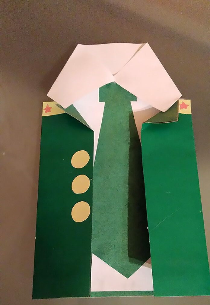 Как сделать своими руками и подписать открытки на 23 февраля папе и дедушке