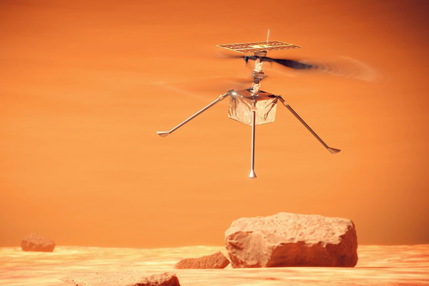 Mars Ingenuity поднимает удивительное количество пыли каждый раз, когда приземляется