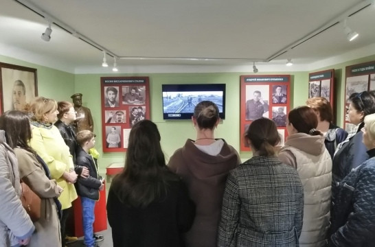 В марте Ржевский филиал Музея Победы провел более 30 уроков мужества