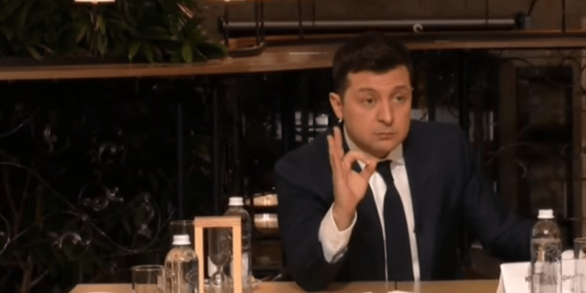 Зеленский сказал журналистам, кого считает «особями»