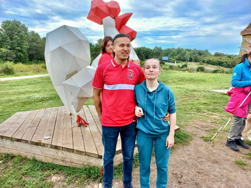 Инклюзивный поход «Дома слепоглухих» в Пучково - Новая общественная газета