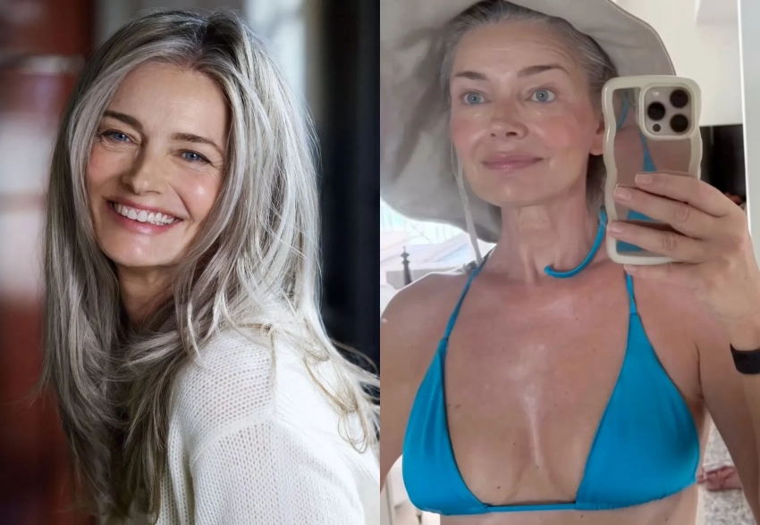 Паулина Поризкова опубликовала фото в бикини в честь своего 60-летия