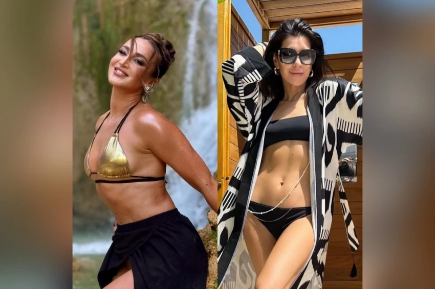 Звезды сняли лишнее: Бузова показала аппетитные формы в бикини, жена Цекало испугала худобой, а Волкова продемонстрировала подтянутую фигуру