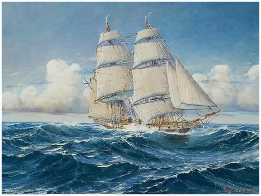 Винтовые корветы: по изгибам зелёных зыбей