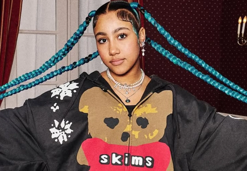 12-летняя дочь Канье Уэста и Ким Кардашьян снялась в рекламе бренда матери