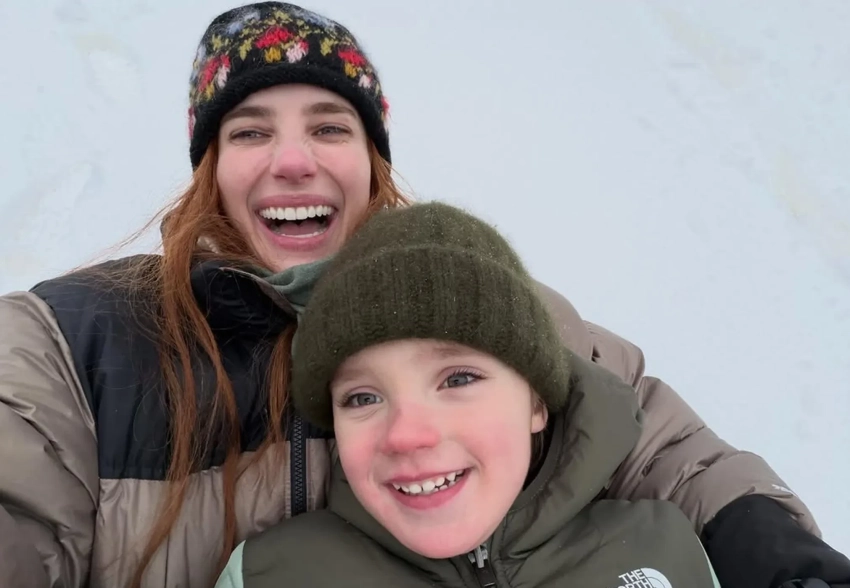 Эмма Робертс поделилась фото со своим подросшим сыном