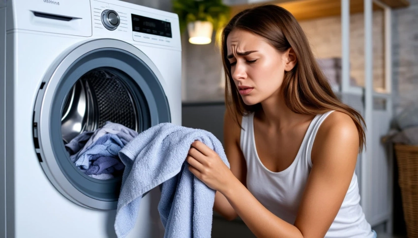 Что делать, если забыли на ночь белье в стиралке, нужно ли его перестирывать