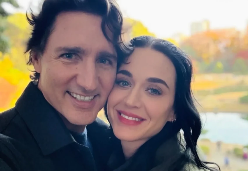 Кэти Перри поддержала своего бойфренда Джастина Трюдо на саммите в Давосе